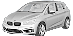 BMW F45 U2679 Fault Code